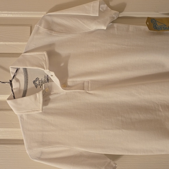 THEREABOUTS WHITE AND SONOMA YELLOW BRANDS BOYS POLOS BOTH SIZE MEDIUM 10/12 - Picture 3 of 9